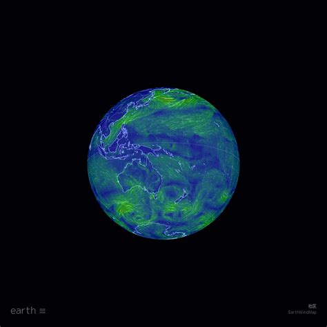 地面分析圖|earth :: 风、气象、海洋状况的全球地图